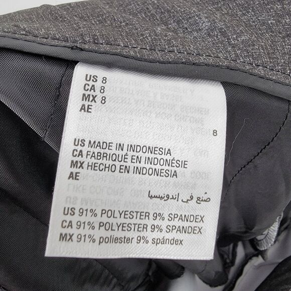 INC Pants Core Collection Womens 8 Slim Regular Ankle Mid Rise Heather Gray - Picture 8 of 11